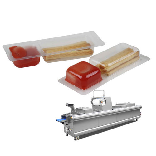 Termoformadora de film plástico - DZL-420Y - Utien Pack Co., Ltd. - para embalajes de productos alimentarios / para embalajes con MAP / totalmente automática