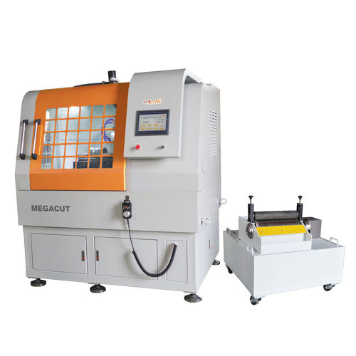 Máquina de corte de hoja rotativa - MEGACUT series  - EchoLAB - para metal / de muestras / controlada por PLC