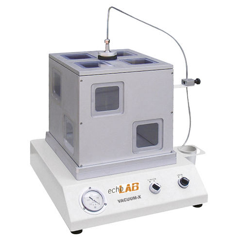 Prensa de montaje para muestra metalográfica - VACUUM-X - EchoLAB - de vacío