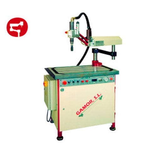 Máquina de roscado con brazo articulado - RHG-M39 (M2-M39) - GAMOR - hidráulica / control de velocidad