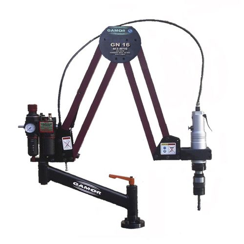 Máquina de roscado con brazo articulado - GN16 M3-M16 - GAMOR - neumática