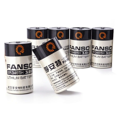 Batería Li-SoCl2 - ER34615H - Wuhan Fanso Technology Co., Ltd. - cilíndrica / 3 V / IEC