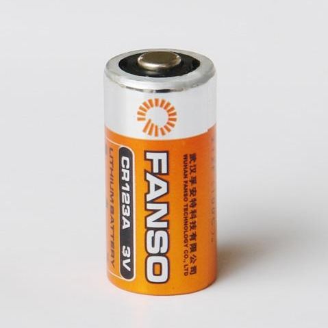 Batería de litio-dióxido de manganesio - CR123A - Wuhan Fanso Technology Co., Ltd. - cilíndrica / 3 V / IEC