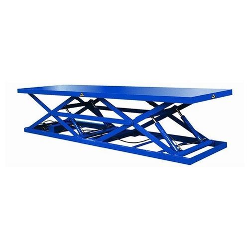 Mesa elevadora de tijera - SLTD series - Air Technical Industries - de tijera larga / neumática / estacionaria