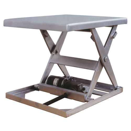 Mesa elevadora de tijera - MSL-A1012 - Air Technical Industries - estacionaria / extraplana