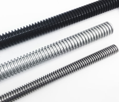 Husillo de bolas de acero inoxidable - TRAPEZOIDAL THREADED BARS - Bimeccanica s.r.l. - laminado