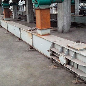 Transportador de arrastre - MS - Henan Pingyuan Mining Machinery - con cadena / horizontal / inclinado