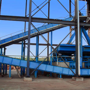Transportador de arrastre - MC - Henan Pingyuan Mining Machinery - con cadena / inclinado / de canal