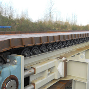 Transportador con cadena - BL type - Henan Pingyuan Mining Machinery - horizontal / inclinado / de transporte