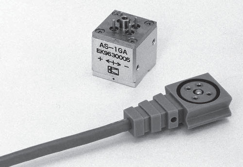 Transductor de aceleración triaxial - AS-GA series  - Kyowa Electronic Instruments Co. - piezoeléctrico / de alta sensibilidad / de dimensiones reducidas
