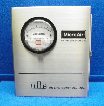 Regulador de presión para aire - MicroAir I - On Line Controls, Inc. - de muelle / monoetapa / de precisión