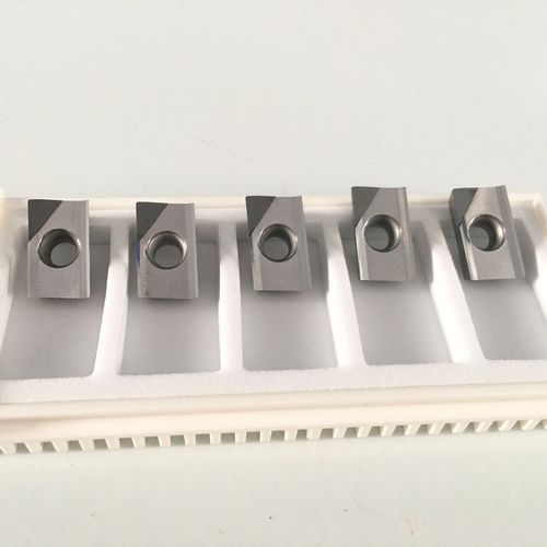 Plaquita de corte de fresado - APKT160404 KPD10 - Dongguan Koves Cutting Tool Co., Ltd. - de PCD / de cobre / de latón