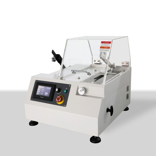 Máquina de corte de hoja rotativa - iqiege 50S - Laizhou Weiyi Experiment Machine Manufacturing Co., Ltd. - para metal / de tubos / de paneles