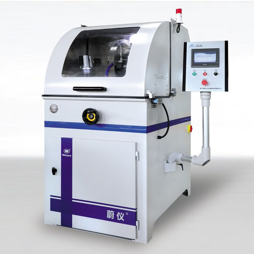 Máquina de corte de metalografía - iqiege ®-7110D - Laizhou Weiyi Experiment Machine Manufacturing Co., Ltd. - de hoja rotativa / para metal / de tubos