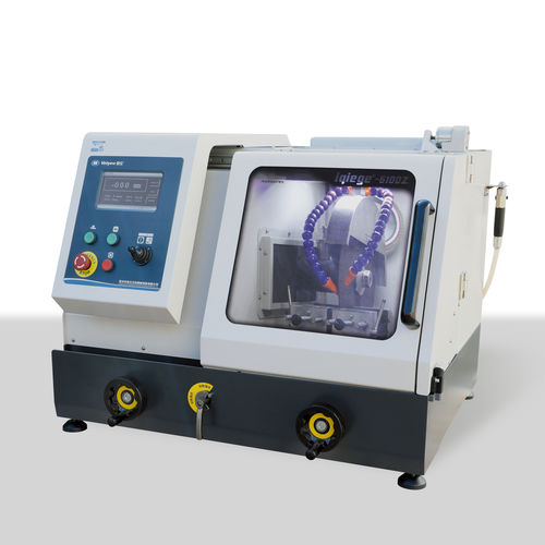 Máquina de corte de hoja rotativa - iqiege 6100Z - Laizhou Weiyi Experiment Machine Manufacturing Co., Ltd. - para metal / de muestras / con comando numérico