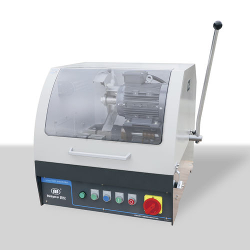 Máquina de corte de cuchilla - iqiege ®-1100D (SQ-100) - Laizhou Weiyi Experiment Machine Manufacturing Co., Ltd. - para metal / de disco / de laboratorio