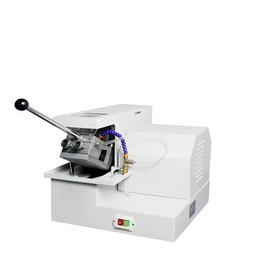 Máquina de corte de hoja rotativa - iqiege&reg;155D - Laizhou Weiyi Experiment Machine Manufacturing Co., Ltd. - para metal / de muestras / de laboratorio