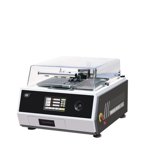 Máquina de corte de cuchilla - iqiege&reg;650S - Laizhou Weiyi Experiment Machine Manufacturing Co., Ltd. - para cerámica / para metal / para piedra