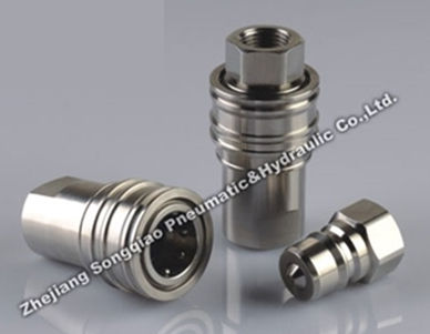 Racor hidráulico - LSQ-DJY series - Zhejiang Songqiao Pneumatic and Hydraulic Co.,Ltd - rápido / de acero inoxidable / estanco