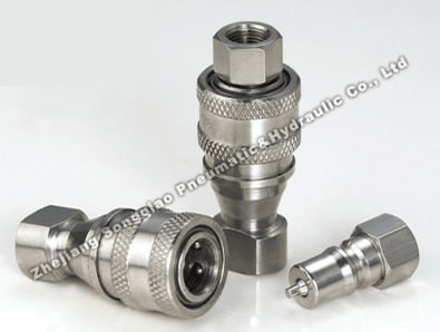 Racor rápido - KZF series - Zhejiang Songqiao Pneumatic and Hydraulic Co.,Ltd - para productos químicos / para gas / de encaje