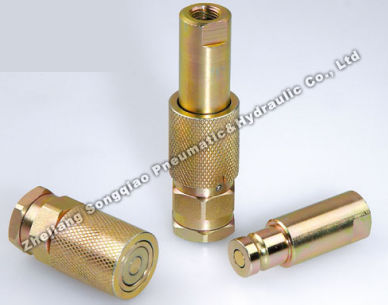 Racor rápido - LSQ-PTR series - Zhejiang Songqiao Pneumatic and Hydraulic Co.,Ltd - hidráulico / de acero / plano