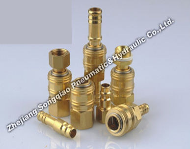 Racor rápido - LSQ-26 series - Zhejiang Songqiao Pneumatic and Hydraulic Co.,Ltd - neumático / CEJN / de latón