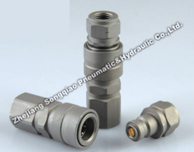 Racor rápido - LSQ-TF - Zhejiang Songqiao Pneumatic and Hydraulic Co.,Ltd - hidráulico / de acero / de alta presión