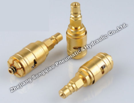 Racor para aire comprimido - KZ series - Zhejiang Songqiao Pneumatic and Hydraulic Co.,Ltd - para gas / para líquido de refrigeración / rápido