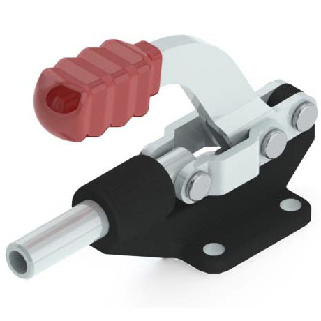 Dispositivo de sujeción rápida horizontal - HTC-608-PS - Steel Smith - con desplazamiento axial / de empuje y tracción / con placa plana