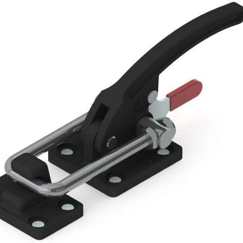 Dispositivo de sujeción rápida horizontal - PAH-385-TRIG - Steel Smith - con gancho / de acero inoxidable / con cierre de seguridad