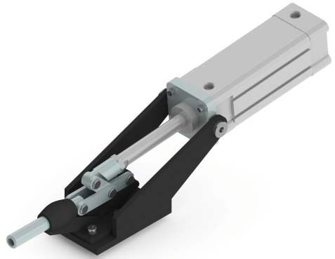 Dispositivo de sujeción rápida neumático - AOT-6750 HTC seriesAOT-6750-HTC - Steel Smith - con desplazamiento axial
