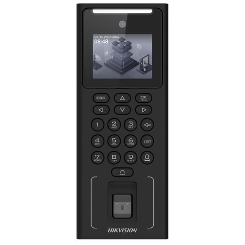 Terminal HMI con teclado - DS-K1T321EFWX - Hikvision - de pared / 320 x 240 / VIA