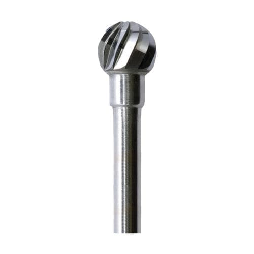 Fresa monobloque - 402 000 25 series - Bipol - de acabado / para acero / de cono