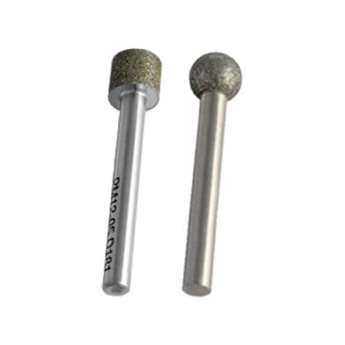 Muela sobre varilla de diamante - 411 000 series - Bipol - de cerámica