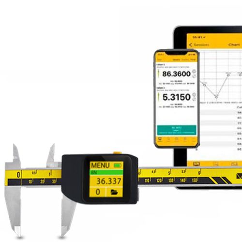 Aplicación móvil de medición - 2991000 series - MICROTECH - de transmisión de datos / de acceso a distancia / para pie de rey