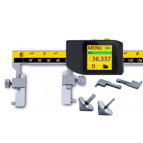 Pie de rey con pantalla digital - 1416 series - MICROTECH - especial / con mordazas largas / universal