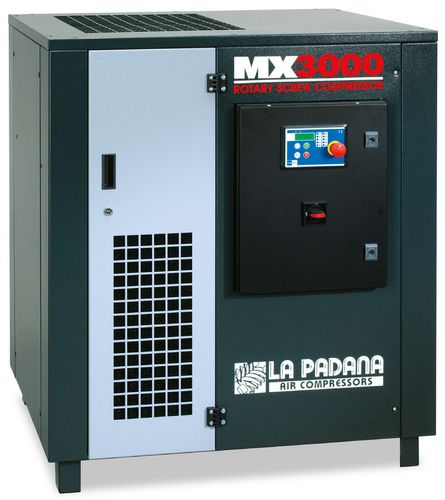 Compresor de tornillo - MX 2200, 3000 - La Padana Air Compressors - rotativo / de aire / con motor eléctrico