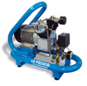 Compresor de pistón - PAS 2/20 - La Padana Air Compressors - de aire / con motor eléctrico / portátil