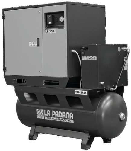 Compresor de pistón - LS 550 - 270E - La Padana Air Compressors - de aire / con motor eléctrico / estacionario