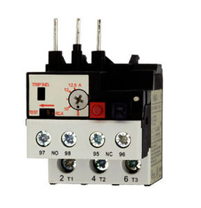 Relé de protección térmico - RHU & RHN Series - TECO ELECTRIC & MACHINERY Co., Ltd. - trifásico / para motor eléctrico / para montaje en contactor
