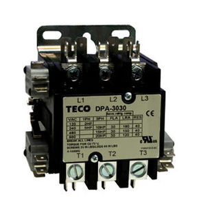 Contactor de potencia - DPA Series - TECO ELECTRIC & MACHINERY Co., Ltd. - monofásico / trifásico