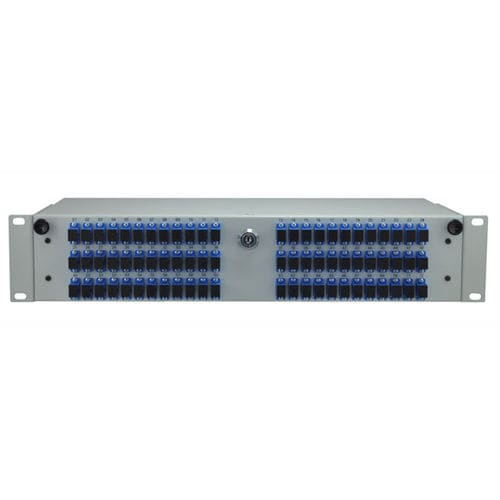 Caja de empalme para fibra óptica - ODF-19-2U-T* series - DLL Partners - rack de 19" / de acero