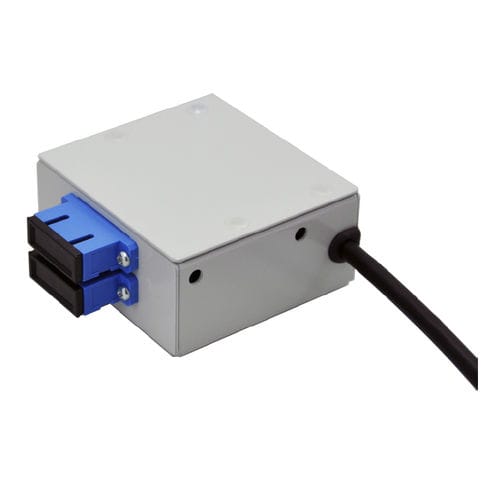Caja de empalme para fibra óptica - MINI ODF-DIN Q-Fiber series - DLL Partners - de pared / en riel DIN / de acero