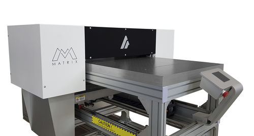 Impresora de inyección de tinta UV - MATRIX UV 2511 - Azonprinter d.o.o. - matricial / de pie / industrial