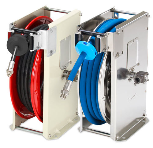 Enrollador de tubo - ST series - Teha - retráctil / fijo / de acero inoxidable