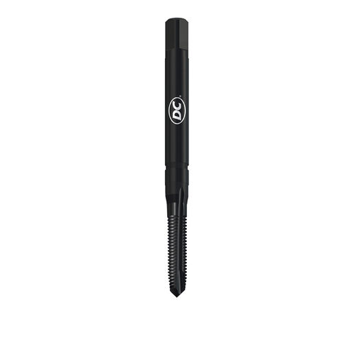 Macho de roscar para máquina para orificios de paso - TL320VS-4 - DC SWISS SA - monobloque / con estrías rectas / HSSE-PM