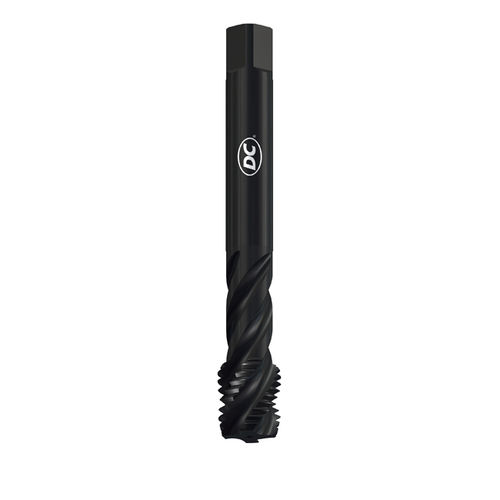 Macho de roscar para máquina para agujeros ciegos - N460V-3 - DC SWISS SA - monobloque / con estrías rectas / HSS-E
