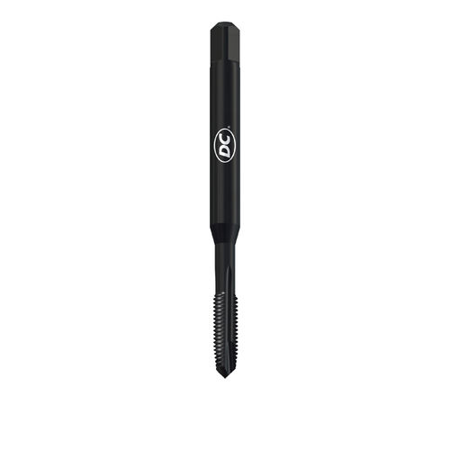 Macho de roscar para máquina para orificios de paso - N320V-4 - DC SWISS SA - monobloque / con estrías rectas / HSS-E