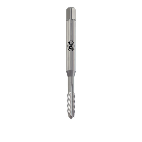 Macho de roscar para máquina para orificios de paso - N330-4 - DC SWISS SA - monobloque / con estrías rectas / HSS-E