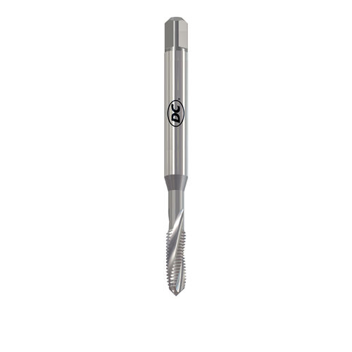 Macho de roscar para máquina para agujeros ciegos - N350-3 - DC SWISS SA - monobloque / con estrías helicoidales / HSS-E